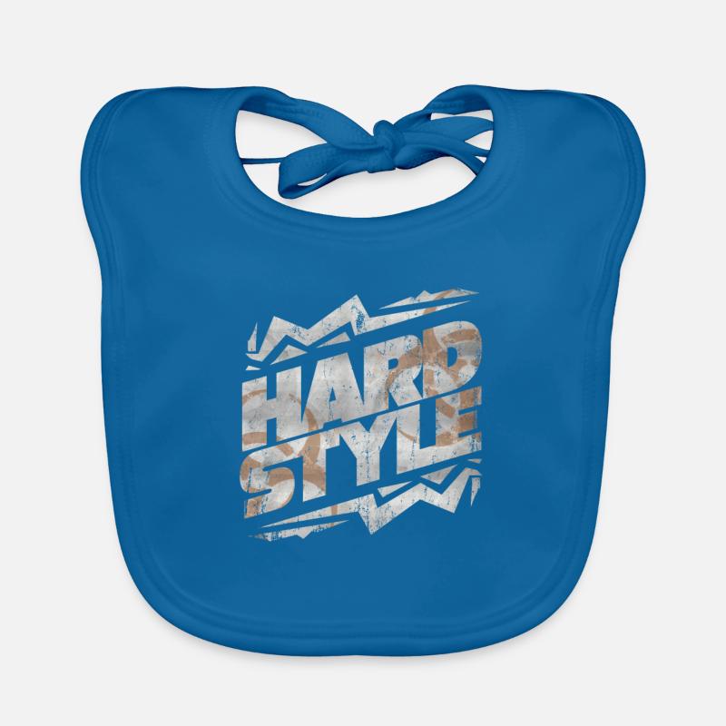 Techno hardstyle Bavoir bio Bébé