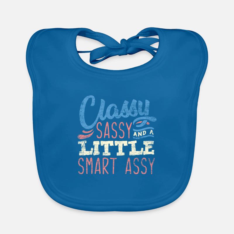 Know-it-all nerd nerd Organic Baby Bibs