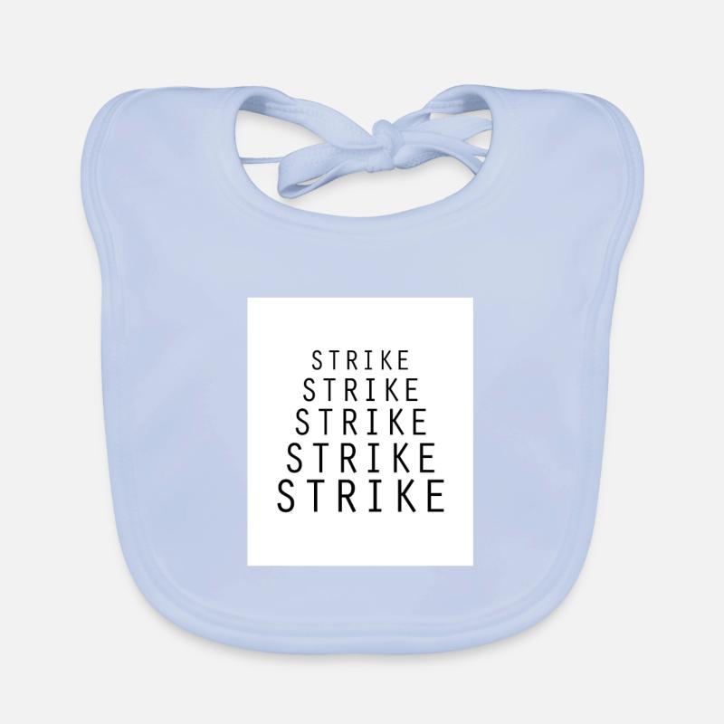 Strike Strike Strike Bavoir bio Bébé
