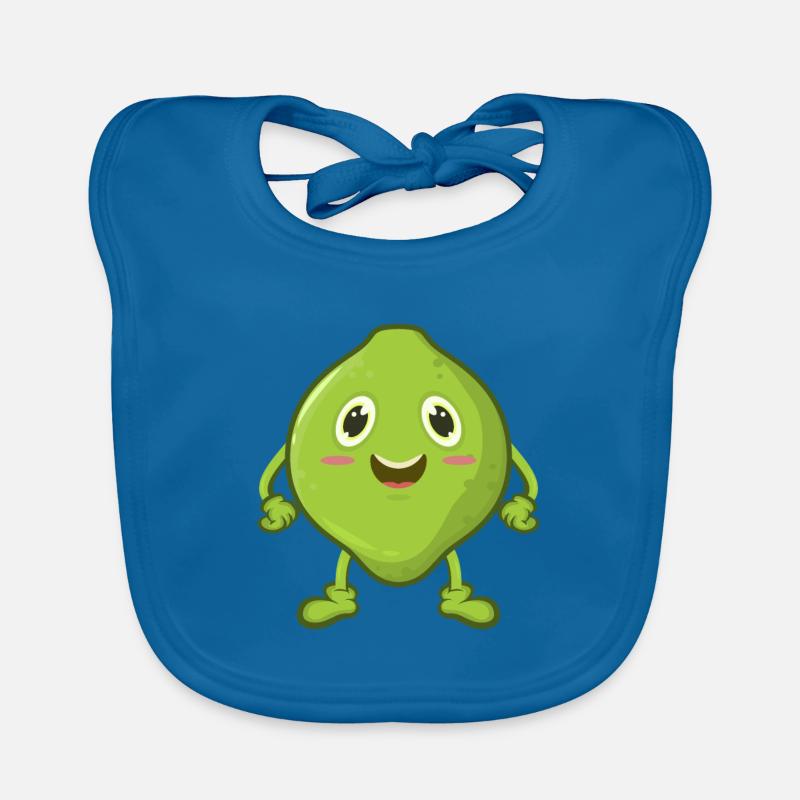 Lime comic Organic Baby Bibs