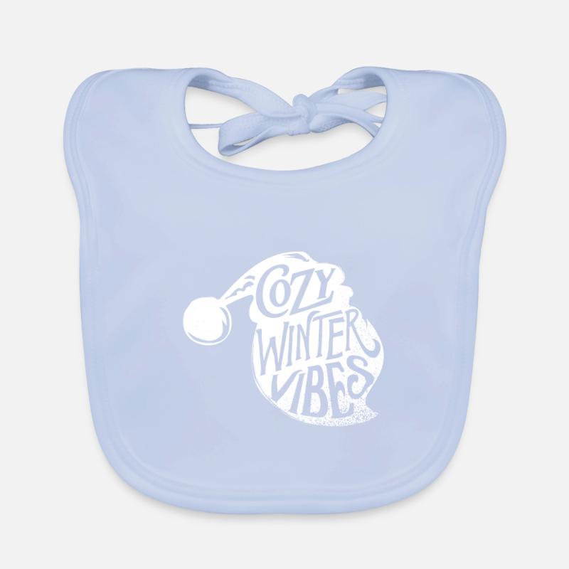 winter Organic Baby Bibs