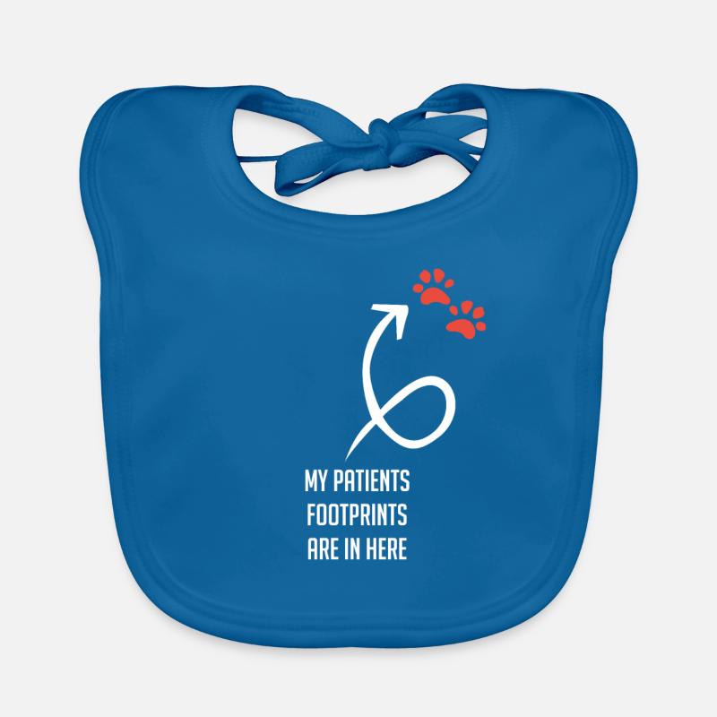 Tierarzt Tierpfleger Geschenkidee Baby Bio-Lätzchen