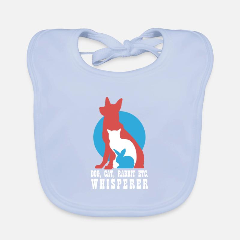 Tierarzt Tierpfleger Geschenkidee Baby Bio-Lätzchen