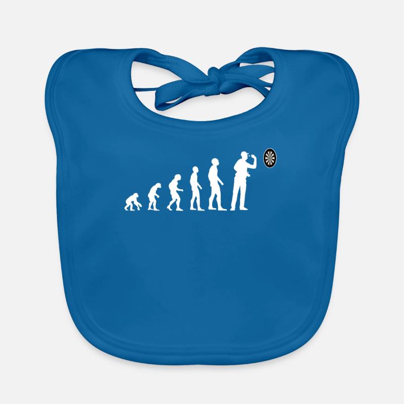 Darts Darts Player Evolution Darts Jeu Cadeau Bavoir bio Bébé