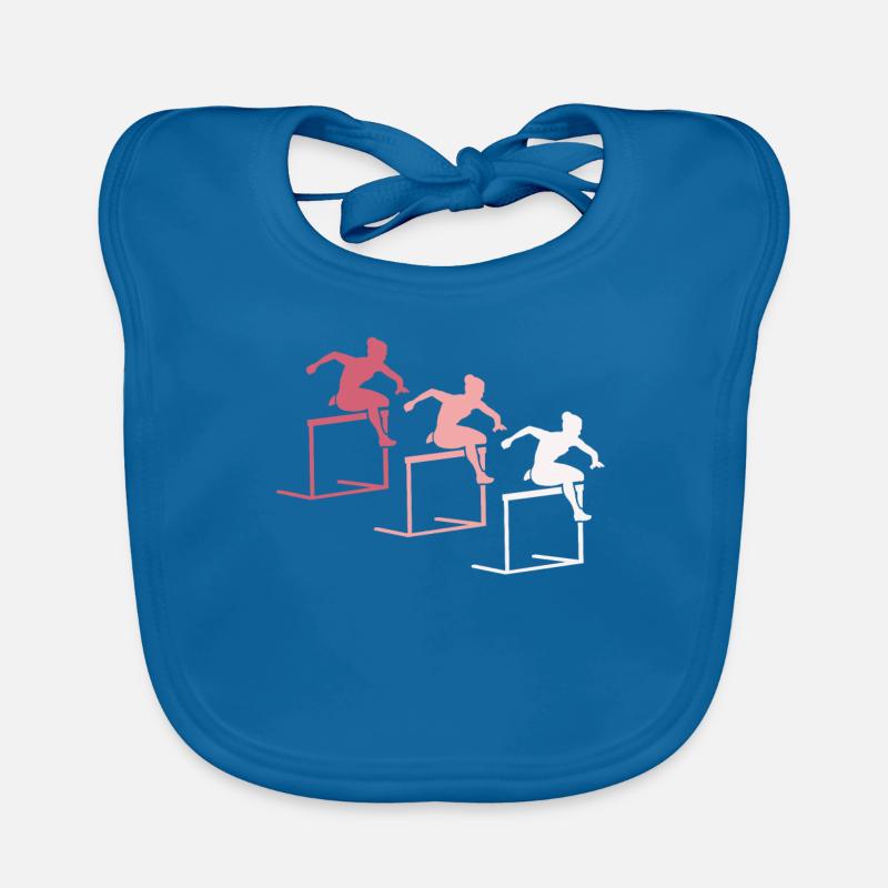 Obstacle course color play Organic Baby Bibs