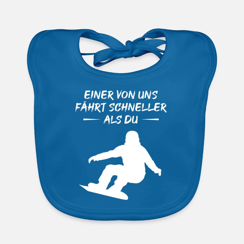 Fast Boarder - Gift Organic Baby Bibs