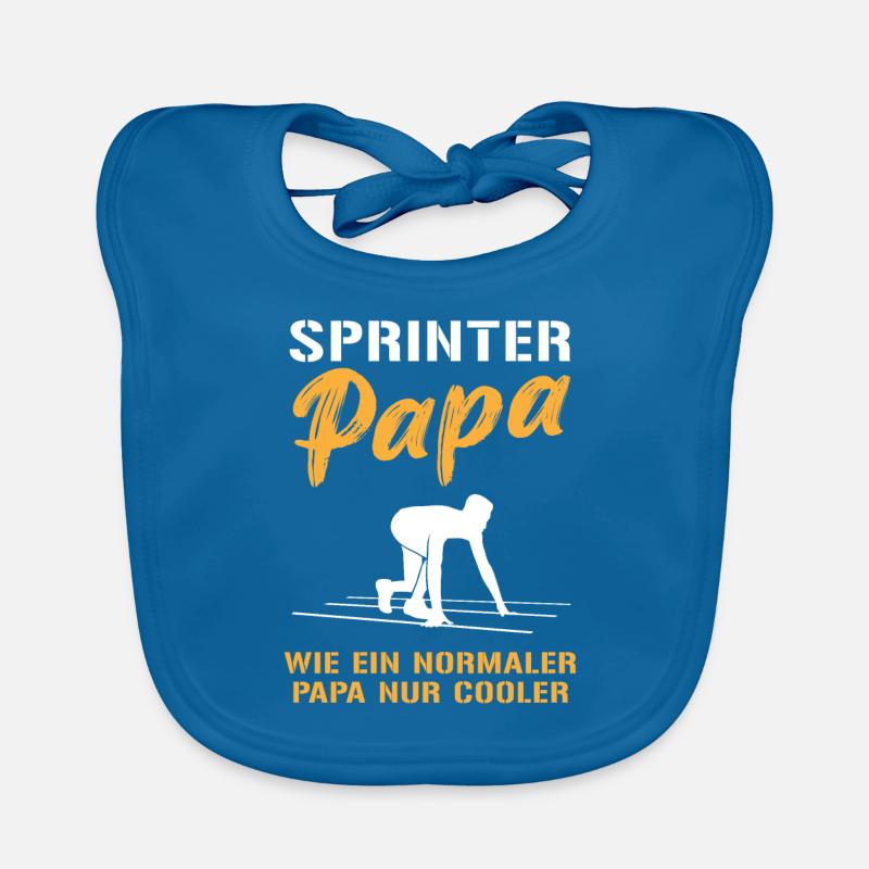 Cooler Sprinter Papa Champion Baby Bio-Lätzchen