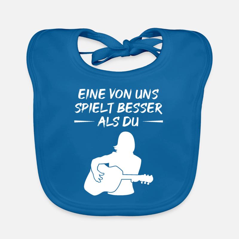 Better Guitar Playing Challenge Organic Baby Bibs