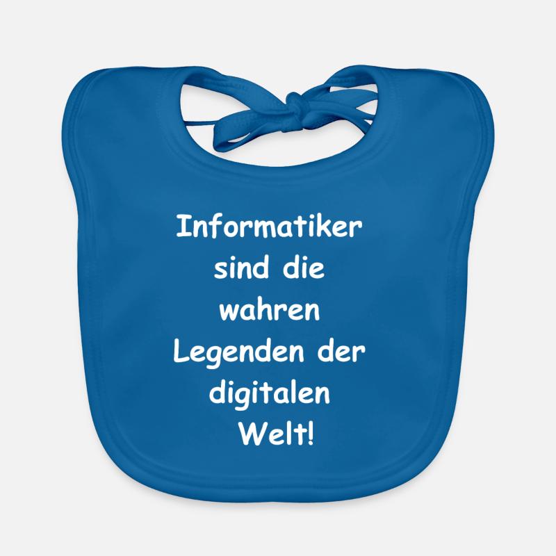 Computer Scientist Gift Organic Baby Bibs