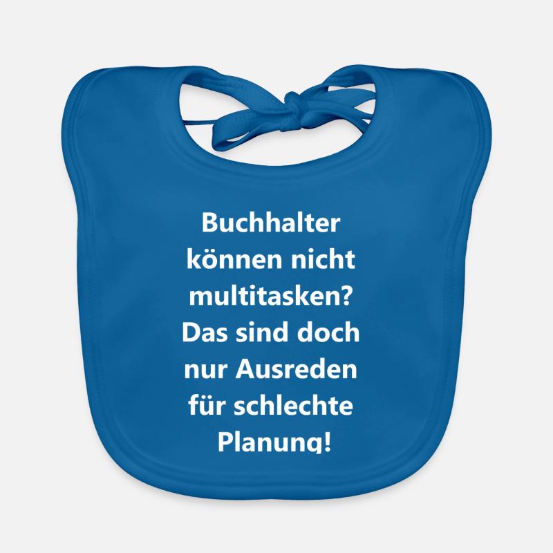 Buchhalter Multitasking Geschenk Baby Bio-Lätzchen
