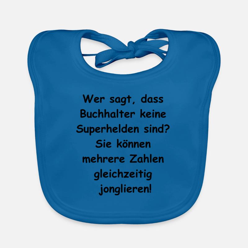 Multitasking-Buchhalter-Geschenk Baby Bio-Lätzchen