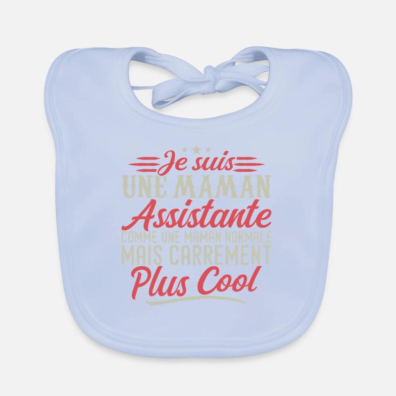 Ich bin eine Assistant Mom, ausgesprochen cool Baby Bio-Lätzchen