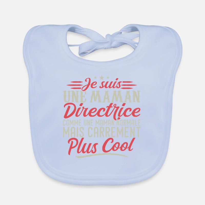 Ich bin eine Regie-Mama, ausgesprochen cool Baby Bio-Lätzchen