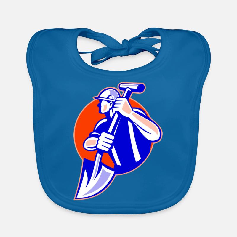 worker Organic Baby Bibs