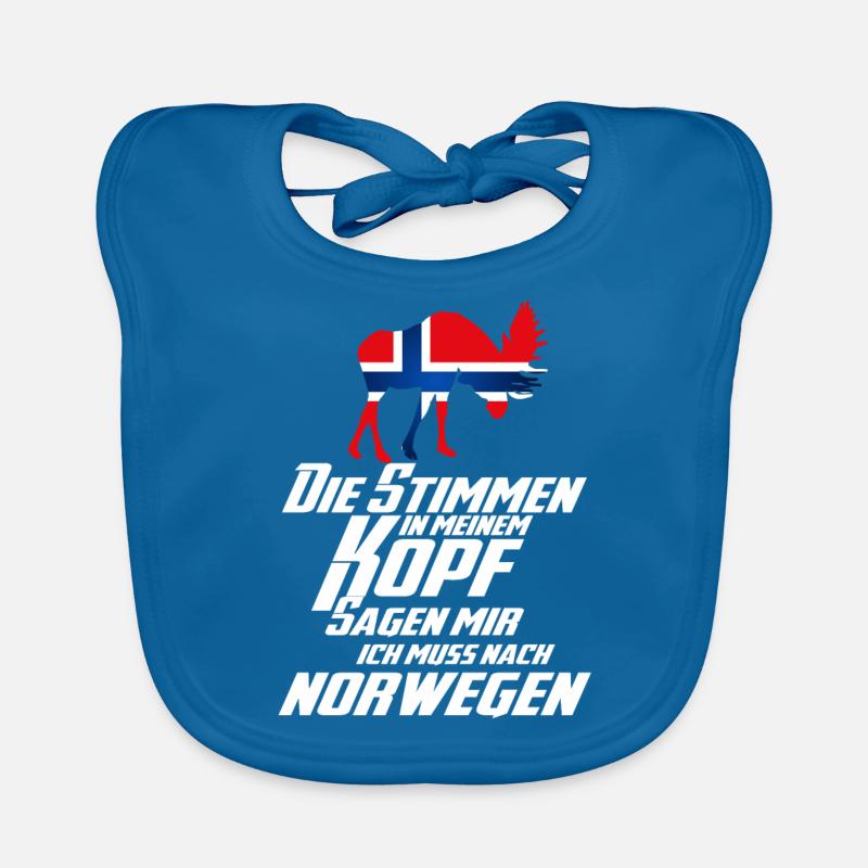 Ich muss nach Norwegen Baby Bio-Lätzchen