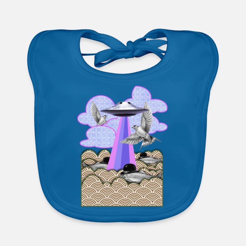 Flamingo Bavoir bio Bébé