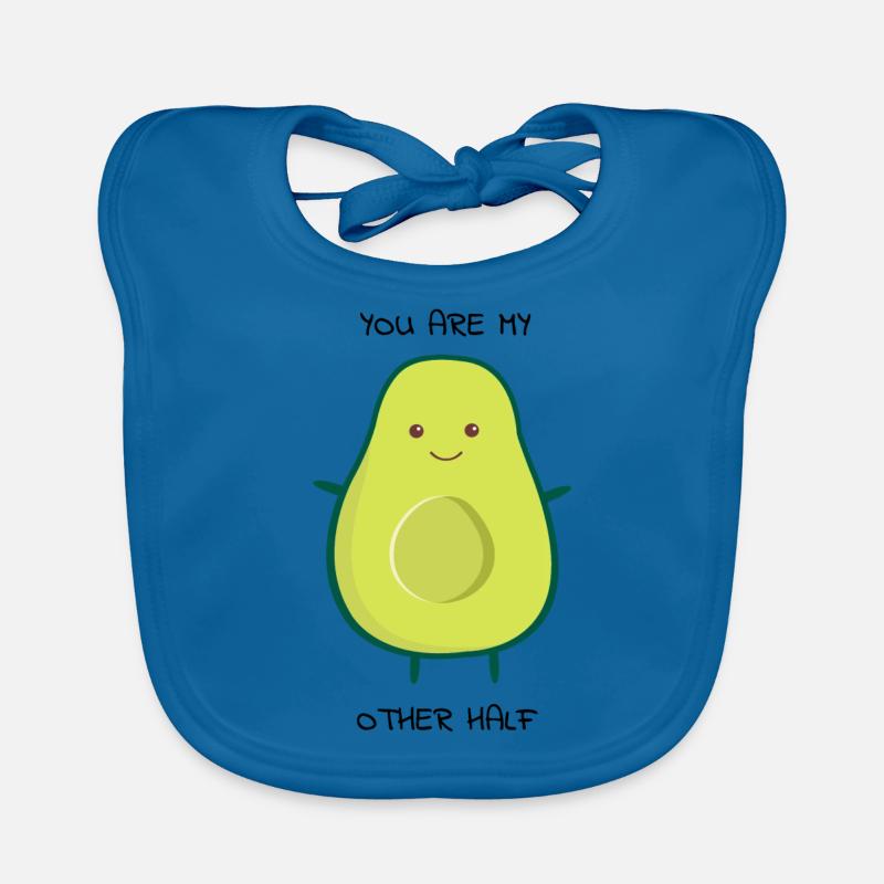 Partner Shirt Avocado Part 2 Organic Baby Bibs