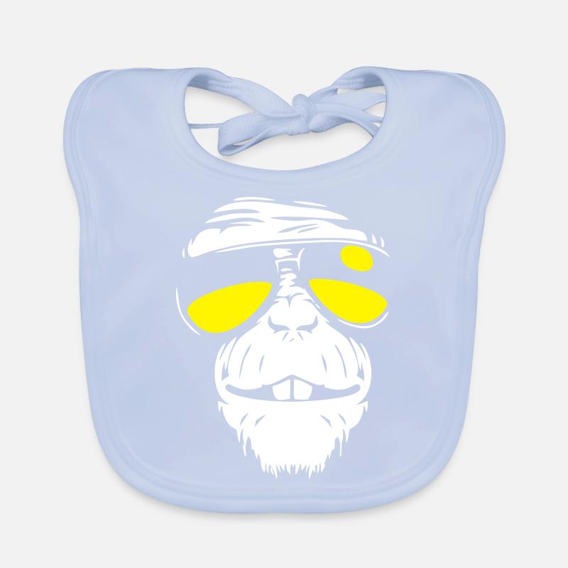 Cool Monkey - Singe cool Bavoir bio Bébé