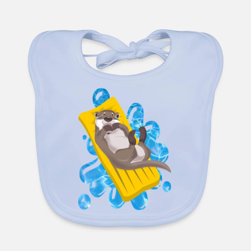 OTTER FREIZEIT Baby Bio-Lätzchen
