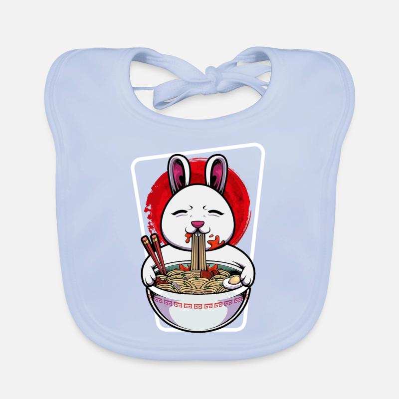 Ramen Rabbit Organic Baby Bibs