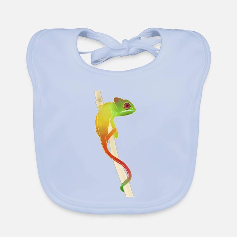 caméléon Bavoir bio Bébé