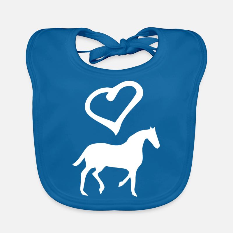 Cheval Bavoir bio Bébé