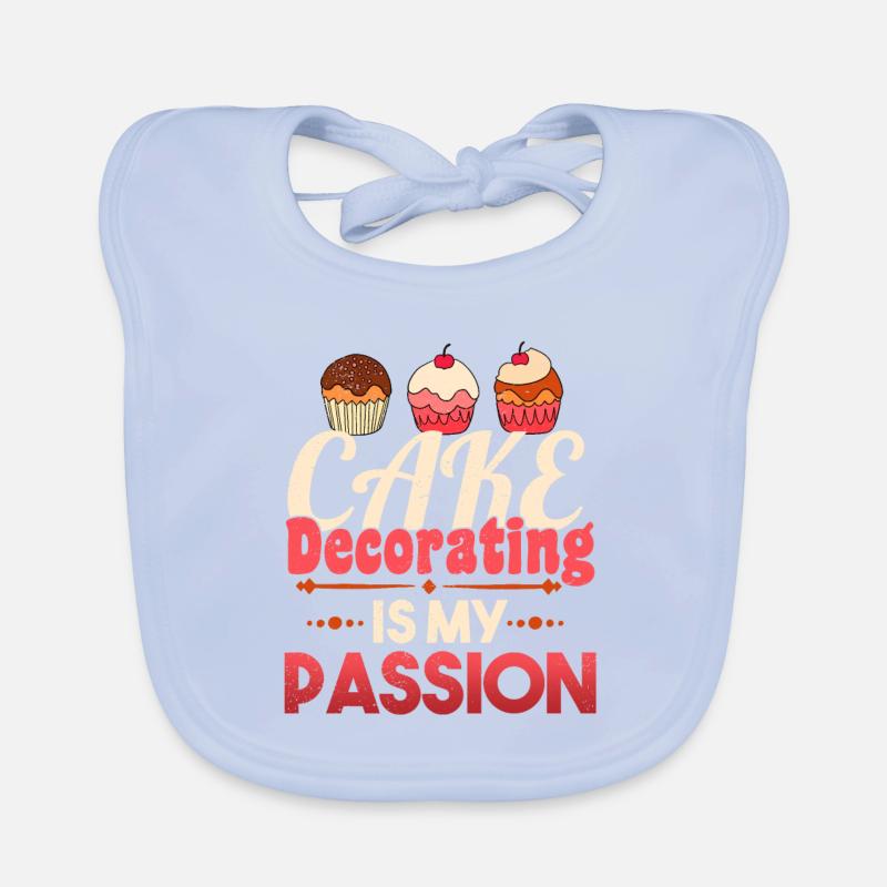 Gâteau La Passion Cadeau Décoré Bavoir bio Bébé