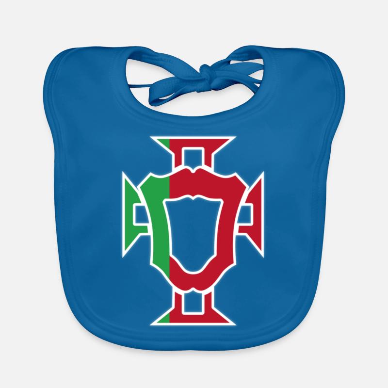 Portugiesisches Emblem Baby Bio-Lätzchen