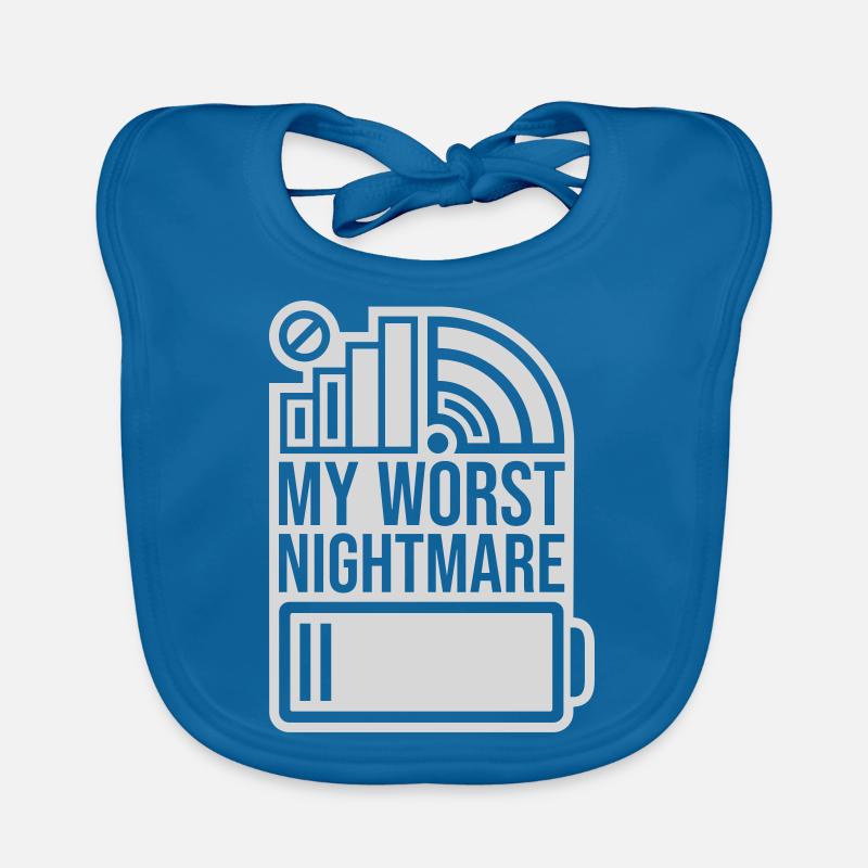 Catastrophe my worst nightmare Organic Baby Bibs