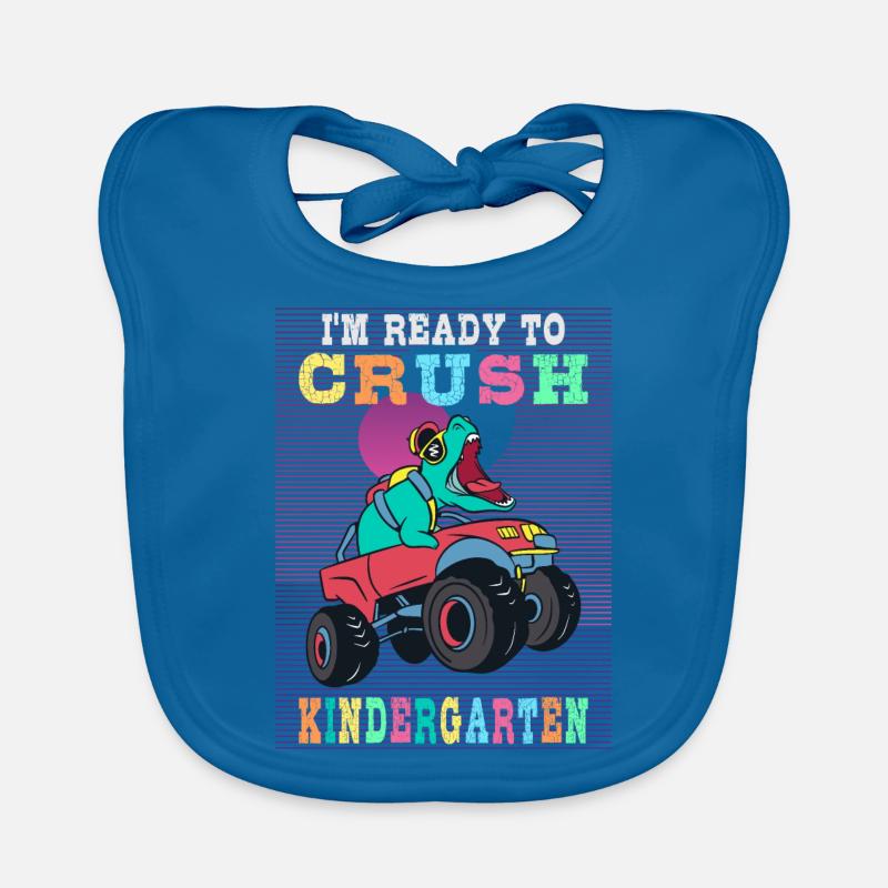 Ready for kindergarten Organic Baby Bibs