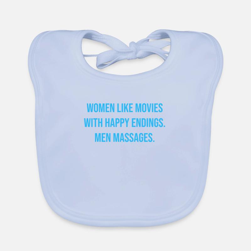 Geschenkidee MassageFan Massage Baby Bio-Lätzchen