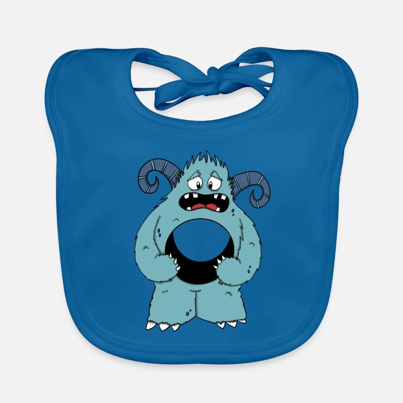 Empty monster Organic Baby Bibs