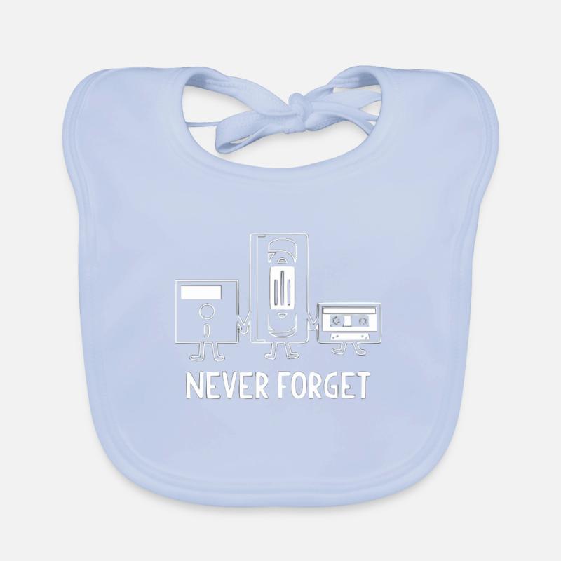 Never Forget Organic Baby Bibs
