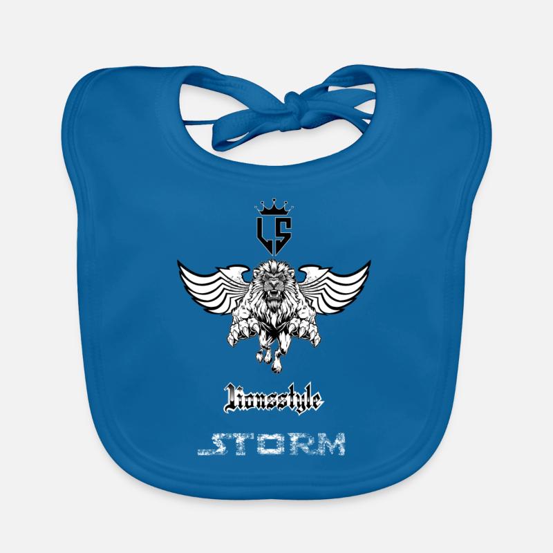 Lion Storm Organic Baby Bibs