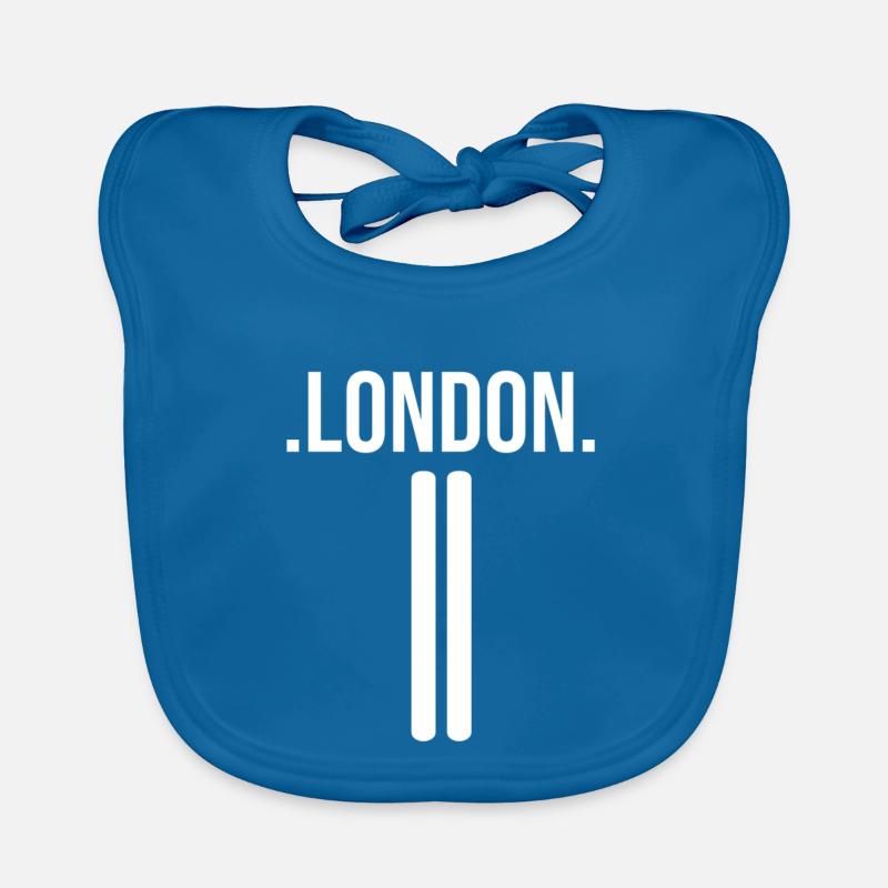 Londres. Londres. Bavoir bio Bébé
