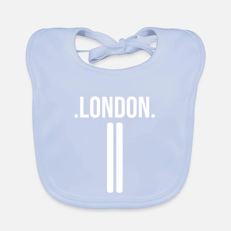Londres. Londres. Bavoir bio Bébé