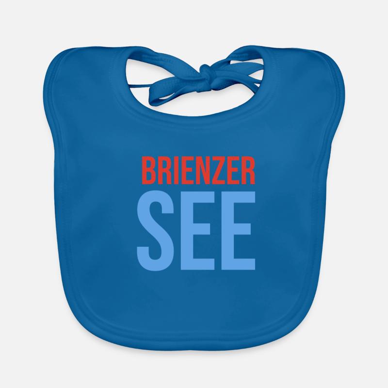 Souvenir du lac de Brienz Bavoir bio Bébé