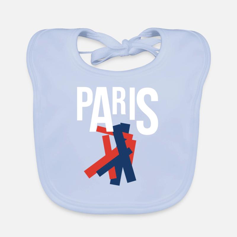 Souvenir créatif Paris Bavoir bio Bébé