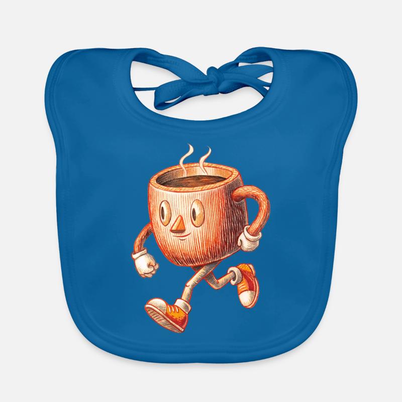 KAFFEE Baby Bio-Lätzchen