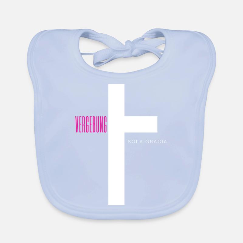 Vergebung Front Baby Bio-Lätzchen