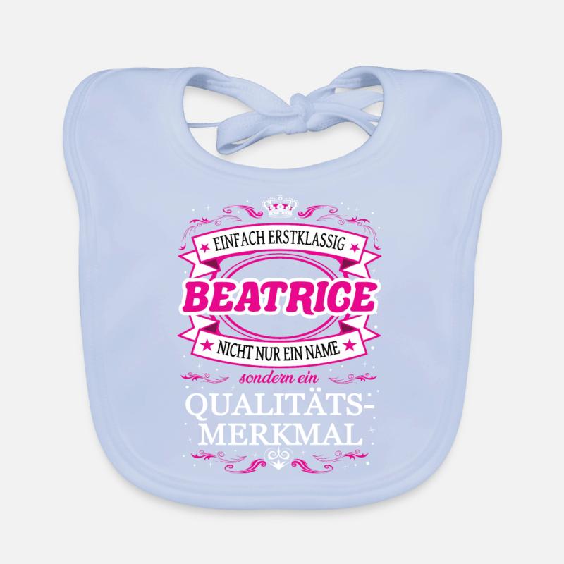 Caractéristique de qualité Beatrice tout simplement de première classe Bavoir bio Bébé
