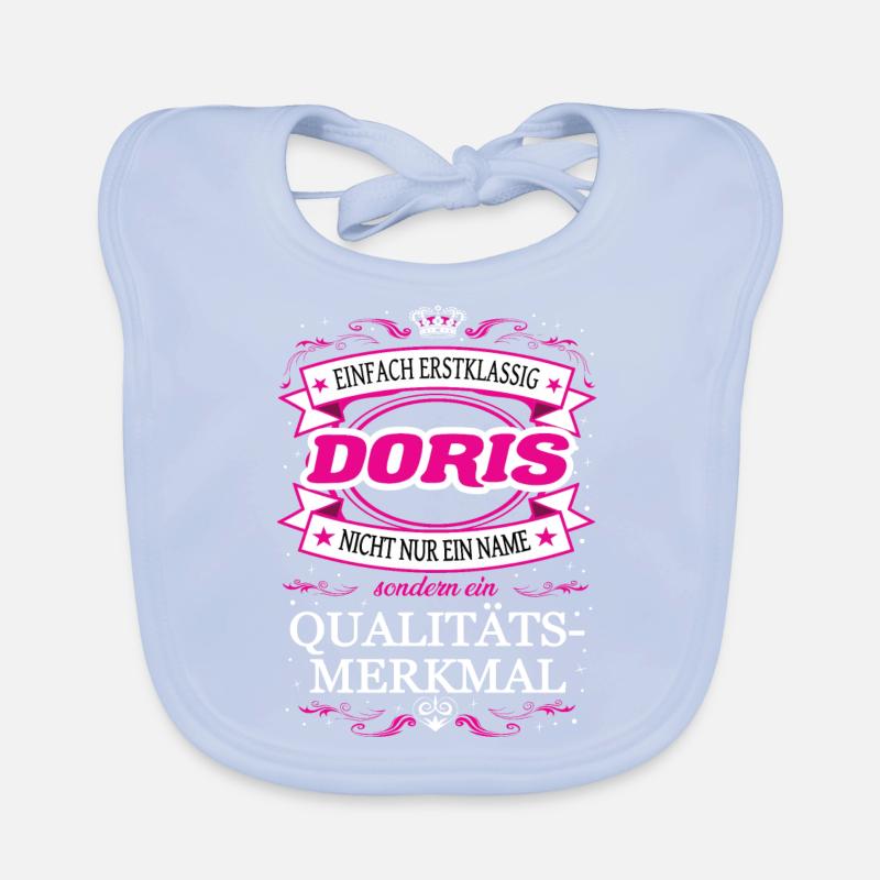 Quality feature Doris simply first-class outfit Organic Baby Bibs