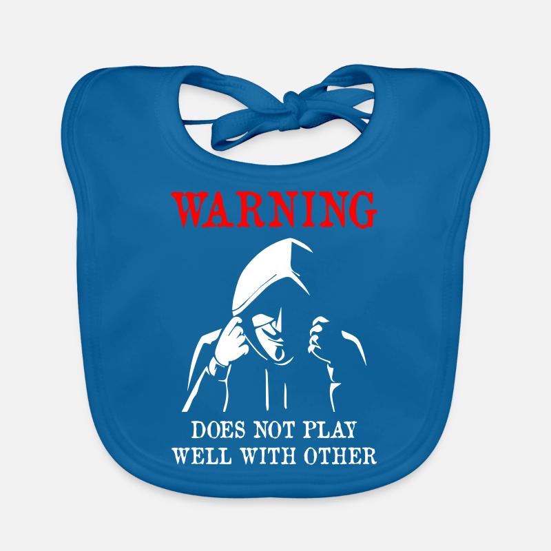 Does Not Play Well With Other Anonymous Baby Bio-Lätzchen