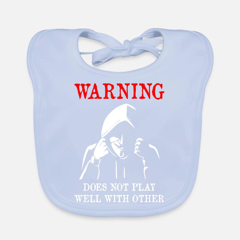 Does Not Play Well With Other Anonymous Organic Baby Bibs