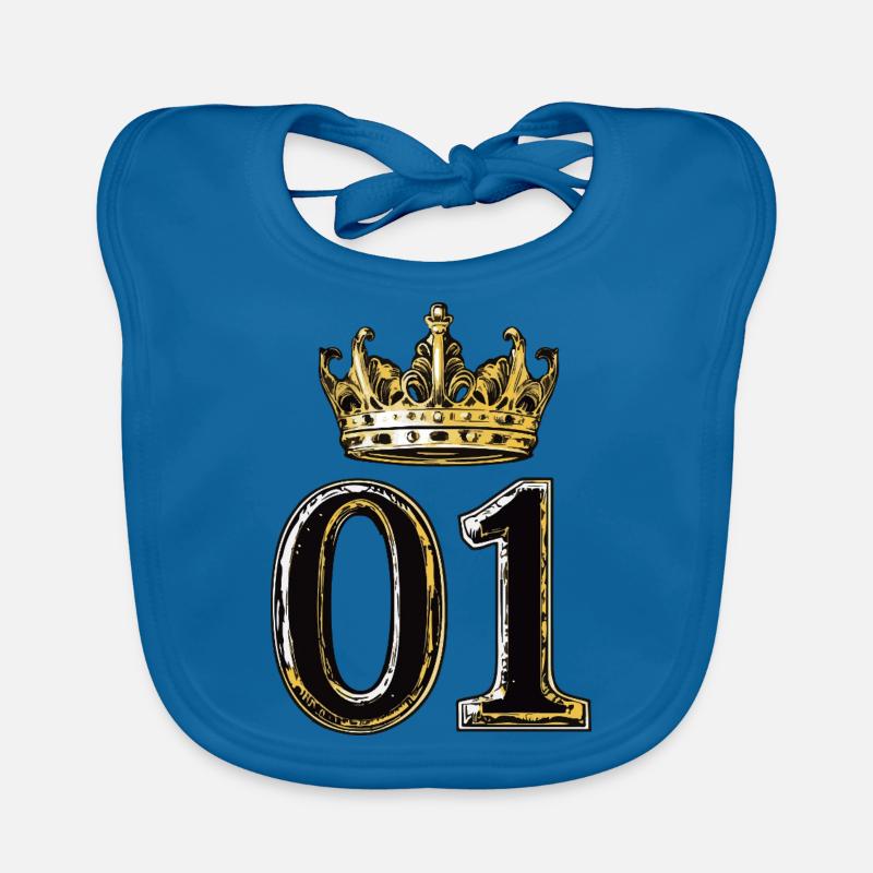 1 Couronne de chiffres Bavoir bio Bébé