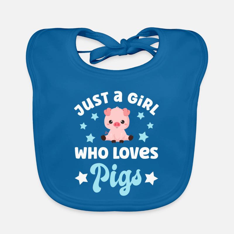 Cochons Cochons Bavoir bio Bébé