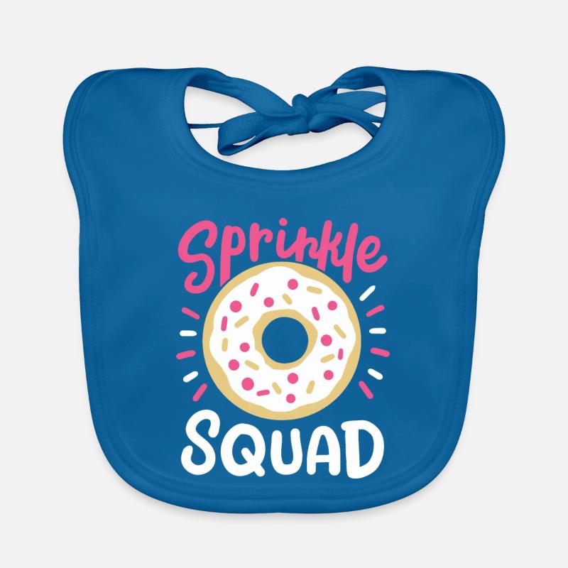Donut Streusel Baby Bio-Lätzchen