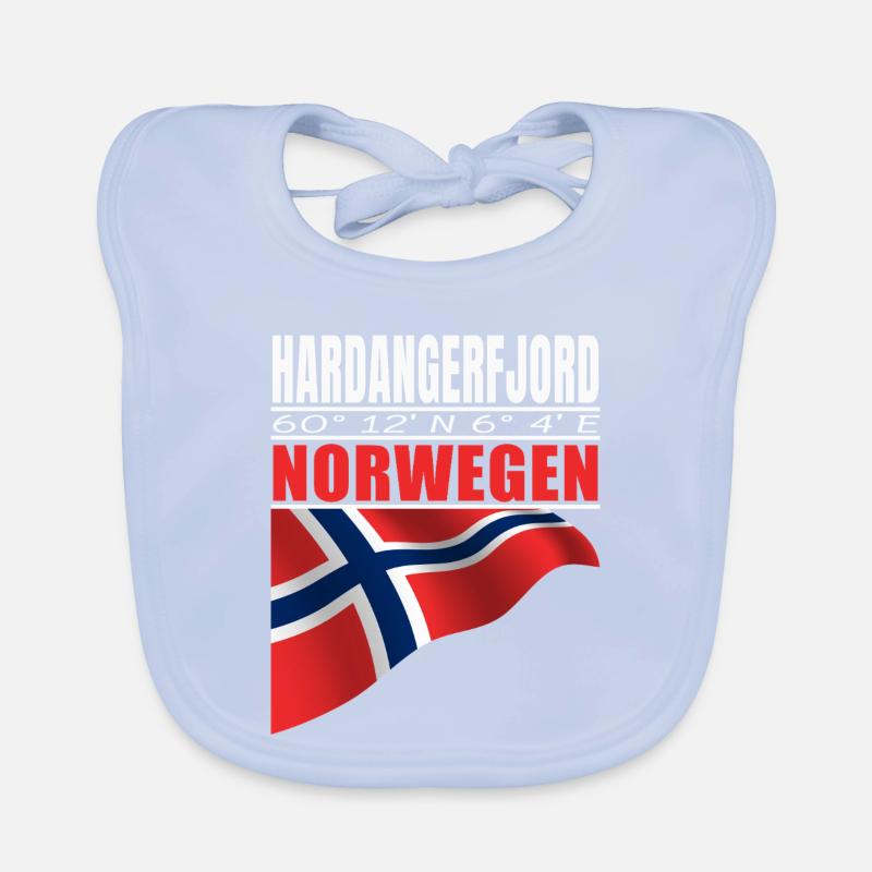 Hardangerfjord Bavoir bio Bébé