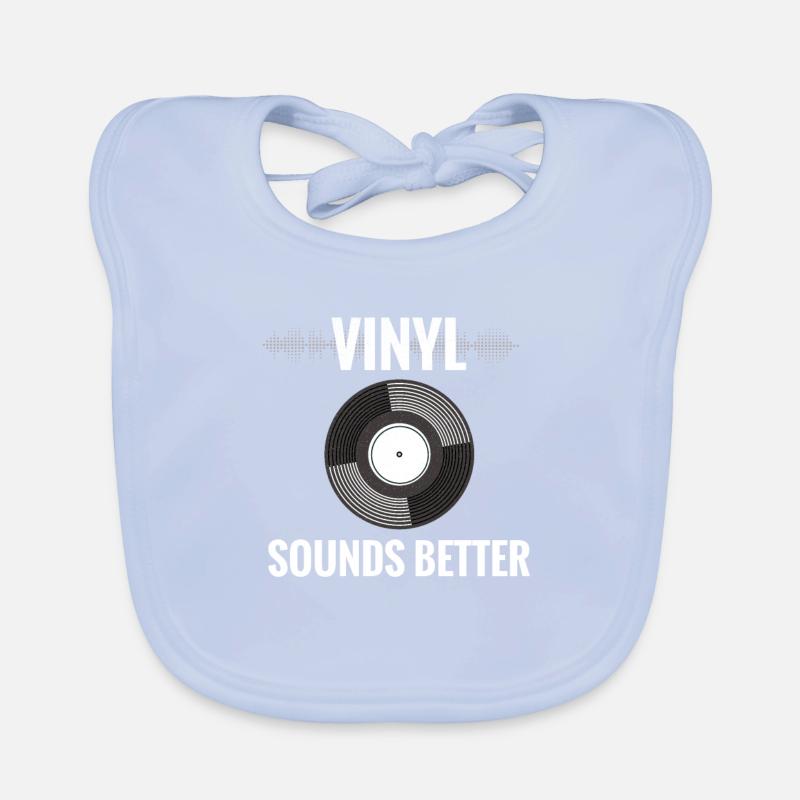 Vinyle phonographe phonographe cadeau collectionneur Bavoir bio Bébé