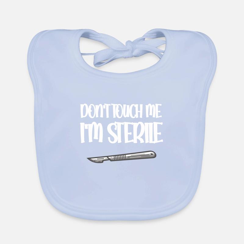 Surgical-Technical Assistant CTA Surgical Technician Organic Baby Bibs